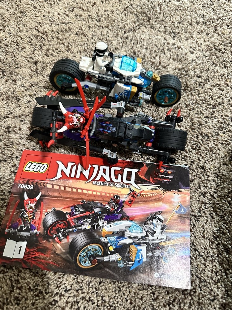 LEGO Ninjago Spinjitzu Snake Jaguar Street Race Building Set 70639