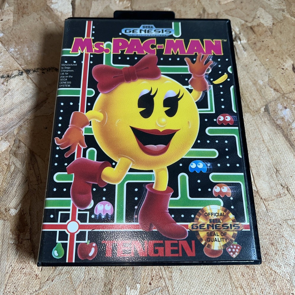 Ms. PAC-Man Sega Complete tested