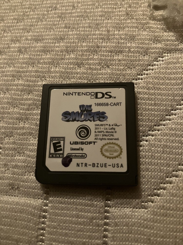 Smurfs Nintendo DS 2011 Game Cartridge Only