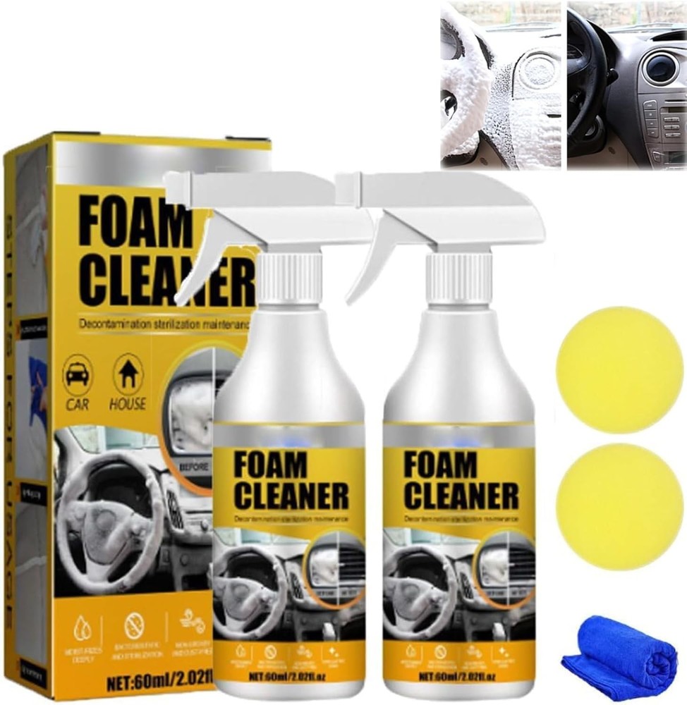 2025 All-Purpose Foam Cleaner – Versatile Master for Any Surface