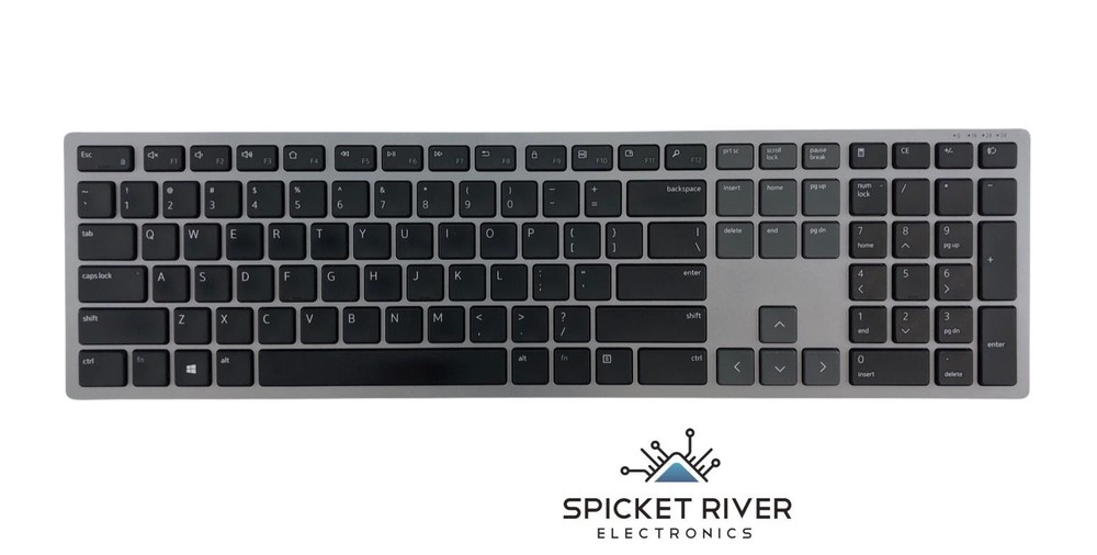 Dell KB7221WT Premier Multi-Device Bluetooth Wireless Keyboard for PC Mac Tablet