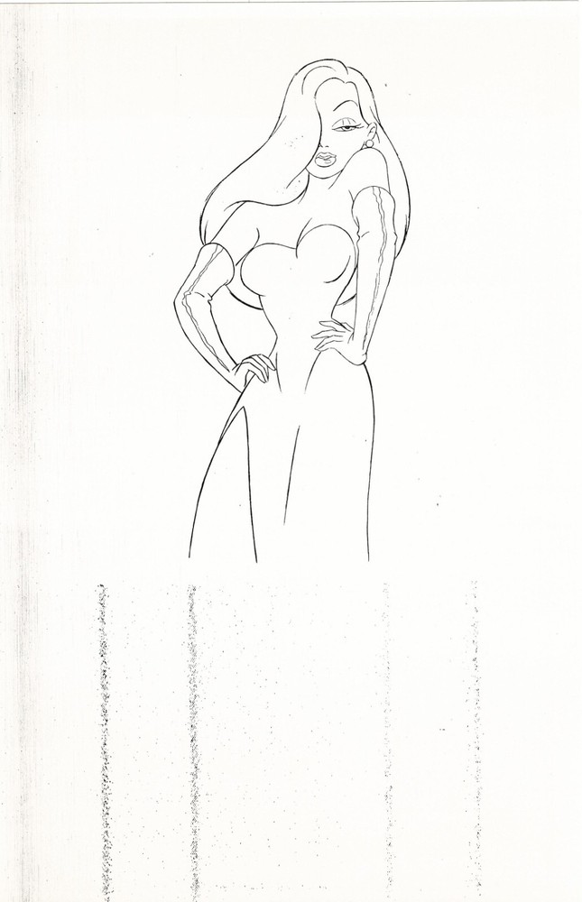 Who Framed Roger Rabbit Disney Production Model Copy 1998 041