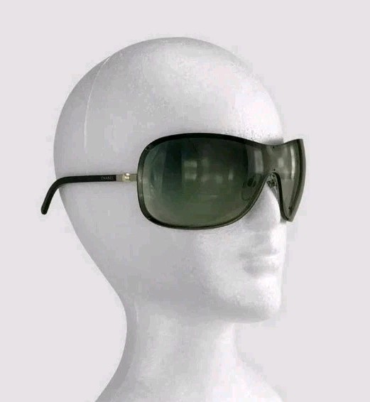 Vintage Chanel 4170 Pearl Shield Perle Collection Sunglasses