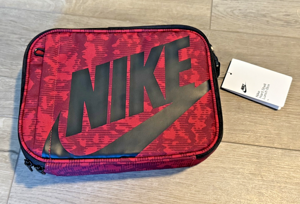Nike Futura Fuel Pack Insulated Gym Tote Bag in Red Black