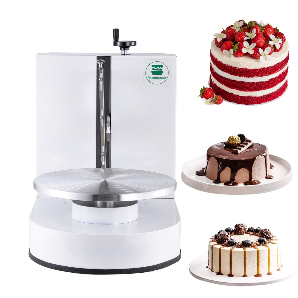 4-12 Inch Cake Cream Spreader Frosting Smearing Decorating Machine  