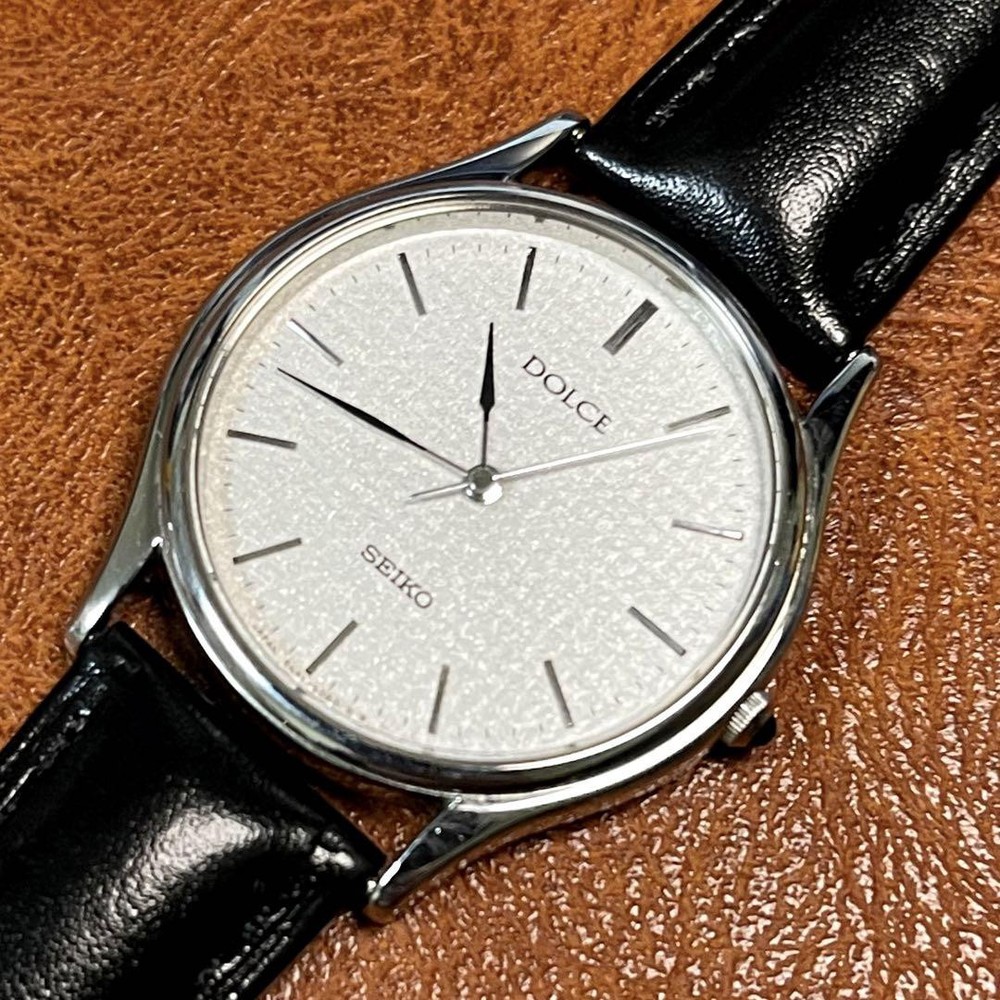 A-10 Rare Working Product Seiko Dolce 90 Vintage Company Name Engraved