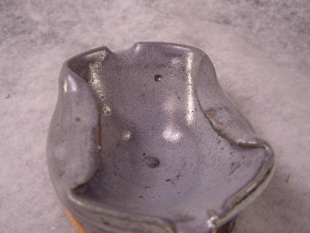 North Carolina Pottery Ashtray    Handmade NC Pottery