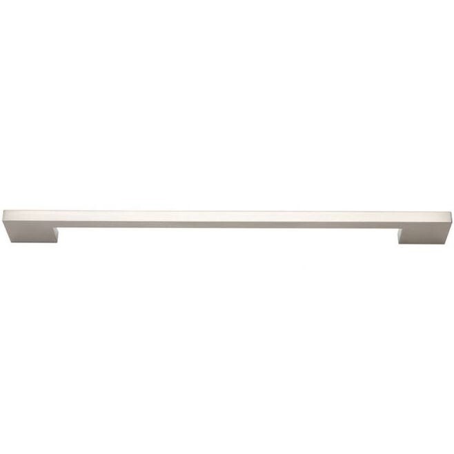 Atlas A866-BN Thin Square Pull 11 5/16 Inch (c-c) - Brushed Nickel