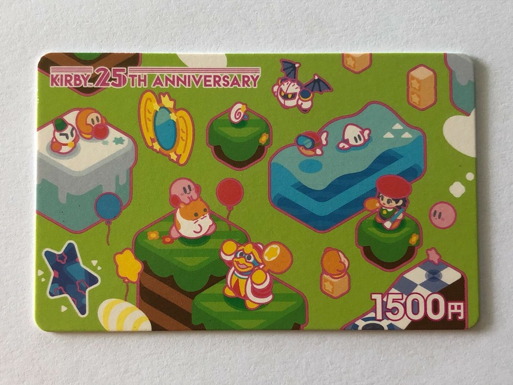 Gift Card / Gift Card - No Value - Nintendo - Kirby 25th - 2017 - Japan-image