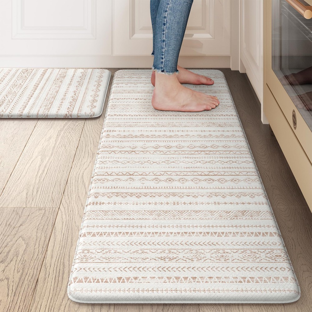Anti Fatigue Kitchen Mats for Floor, Non Slip Kitchen Mats and Rugs, Memory F...