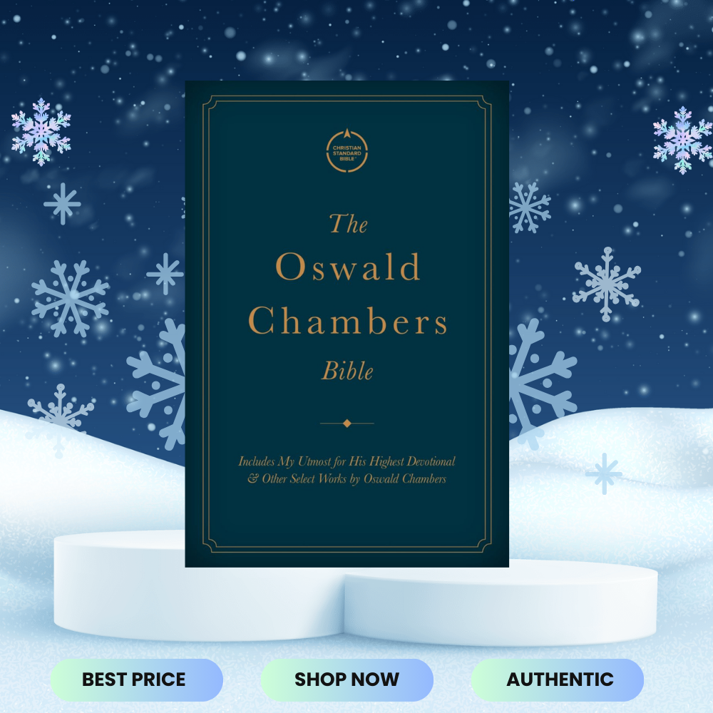 CSB Oswald Chambers, Legacy Edition, Black Goatskin | 9798384509240 | SEALED