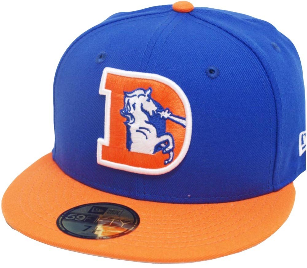 New Era Denver Broncos 2 Tone Classic Logo Cap 59Fifty Fitted Limited Edition