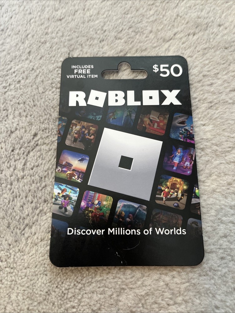 roblox gift card $50-image