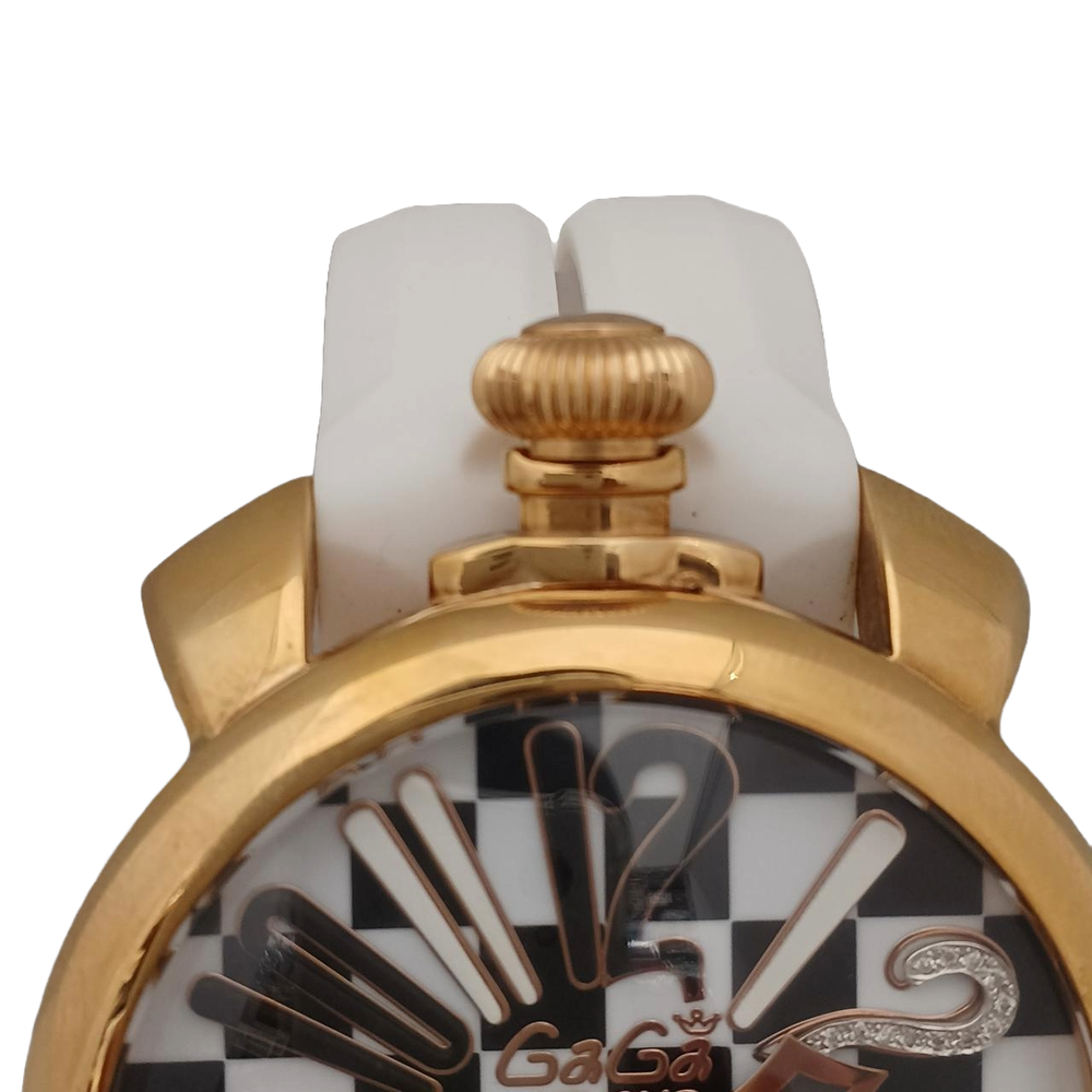 Gaga Milano Model number: 511.LE.CH.I Manual winding from Japan