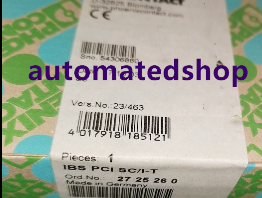 Phoenix interface card IBS PCI SC I-T-2725260 new