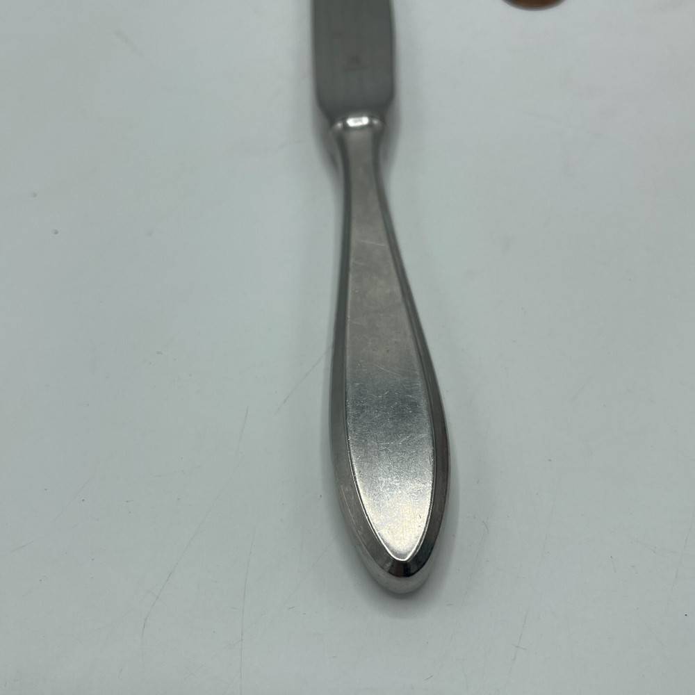 3 Vintage Mid Century Modern WMF Germany Shadow Point Knives 9