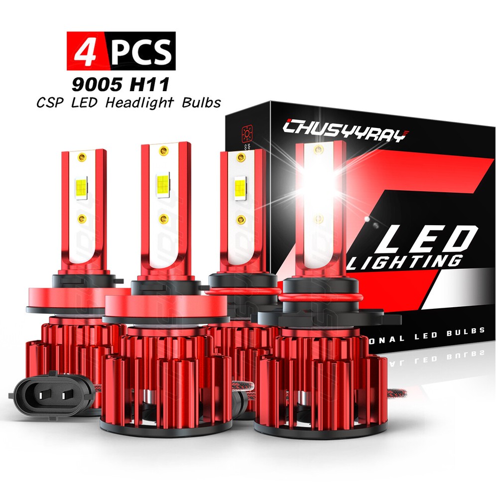 2007-2020 Chevy Tahoe LED Headlight Conversion Kit High Low Beam Combo  