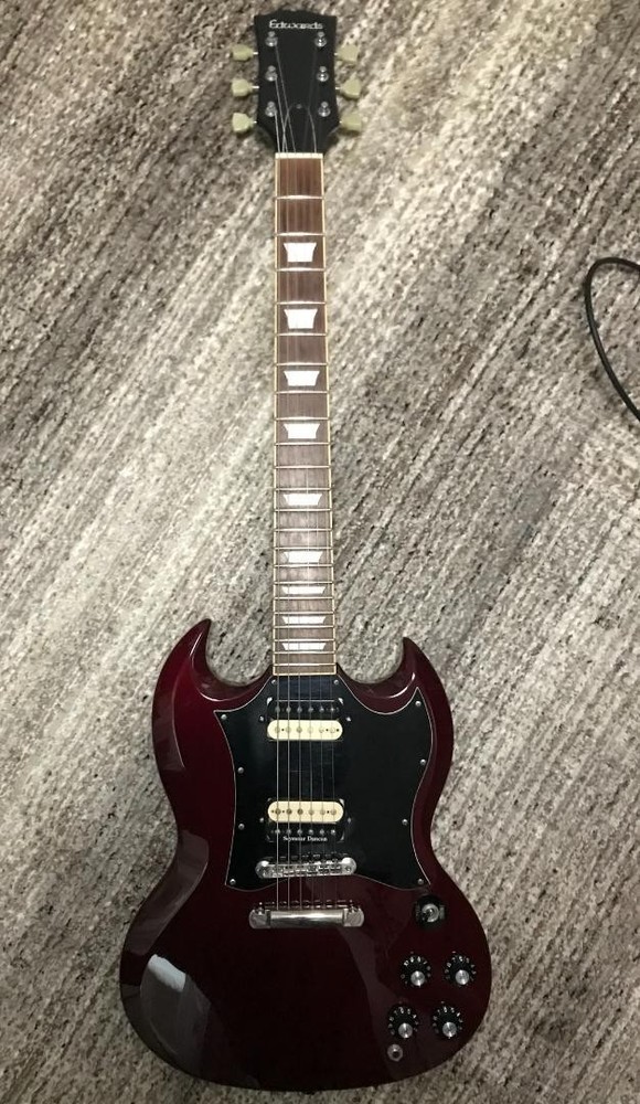 Edwards E-SG Guitar Hardcase Durable Protective Storage