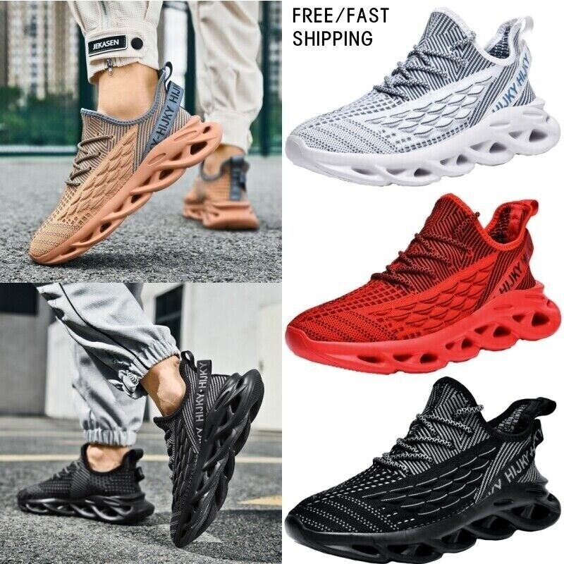 Men's Running Sports Shoes Outdoor Casual Jogging Athletic Sneakers Tennis Gym