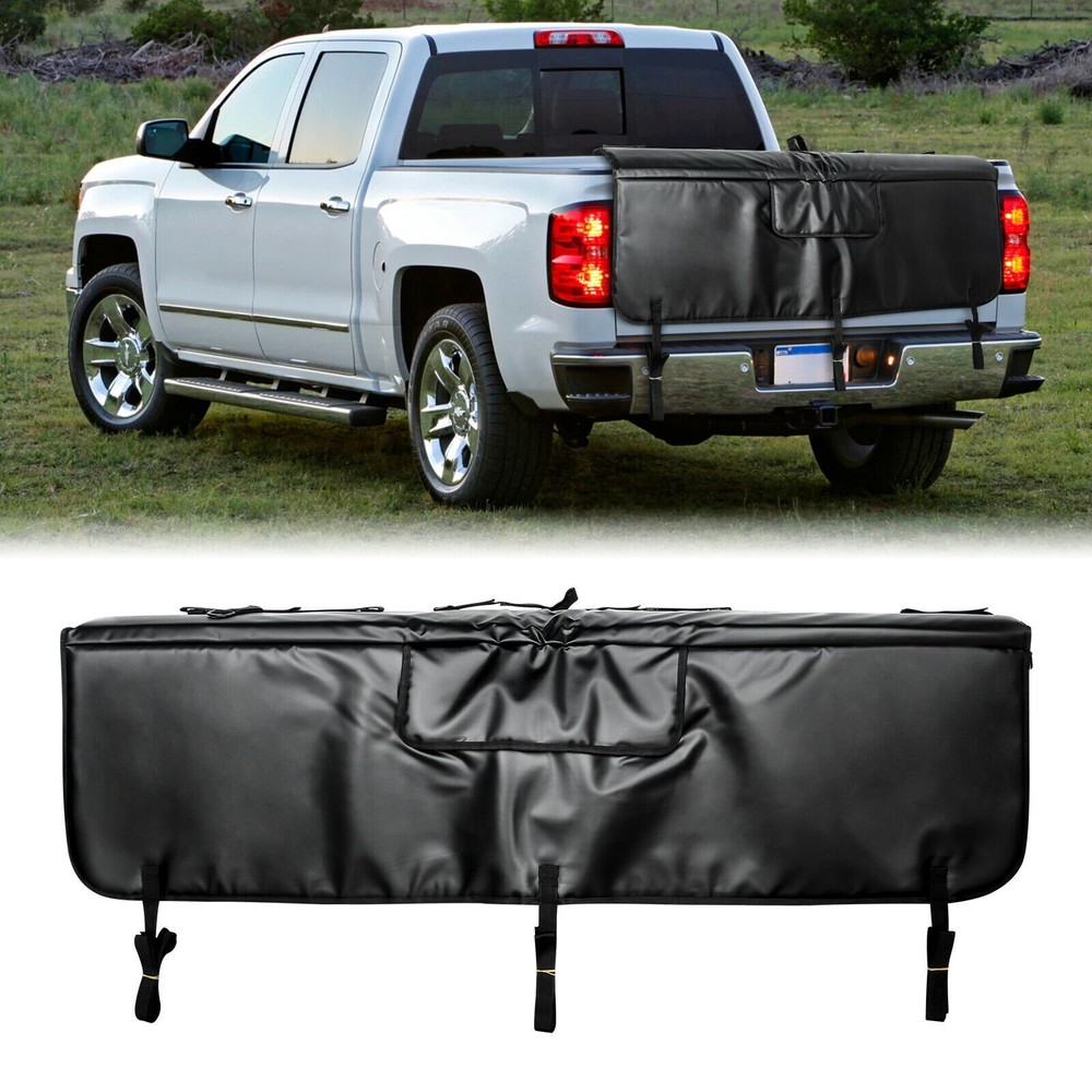 62-inch Curved Tailgate Pad for Pickup Trucks Holds 6 Bikes with Protective Mat USA