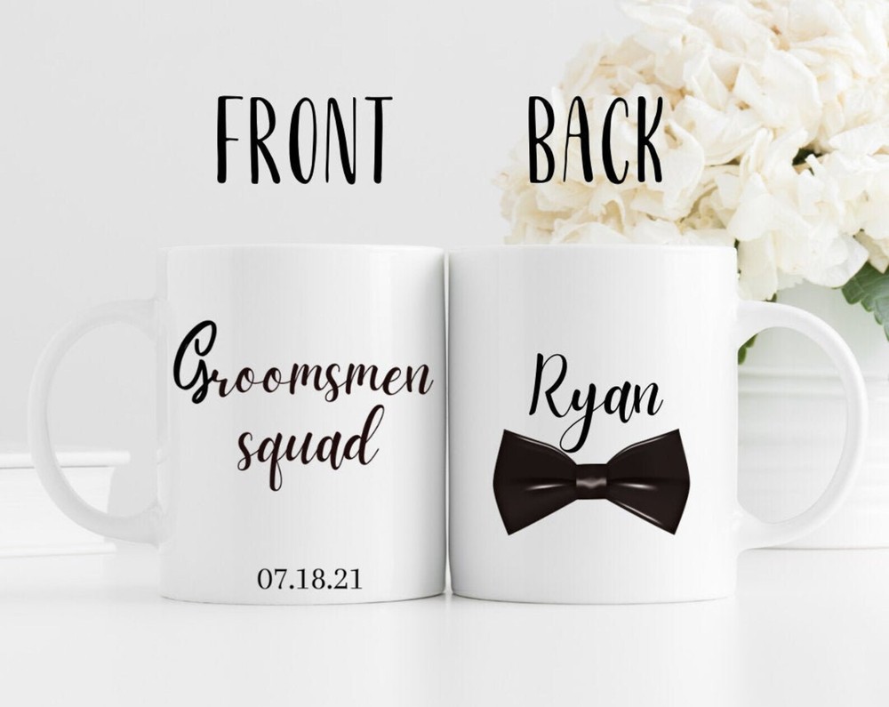 Custom Groomsmen Name Groomsmen Gift Mug Wedding Gift For Groomsmen Wedding