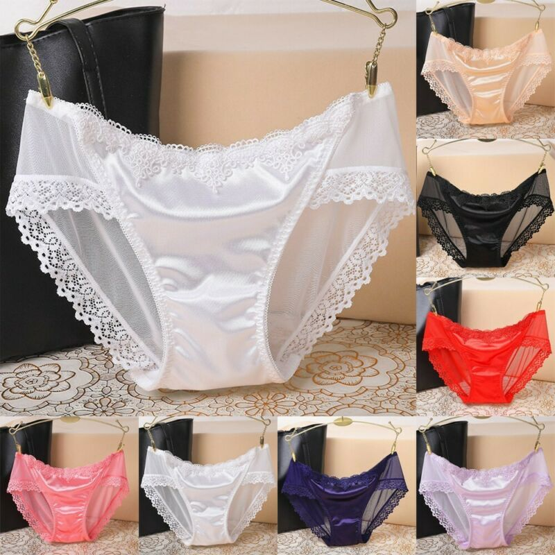 Women Comfort Crotchless Panties Briefs Thong Knickers Lingerie G-String Pants