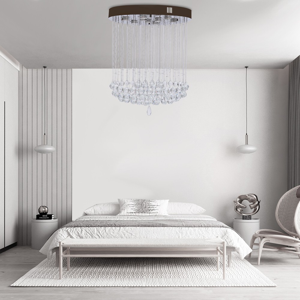 K9 LED Crystal Luxury Pendant Lamp, Chandelier Ceiling Light Lighting Fixtures