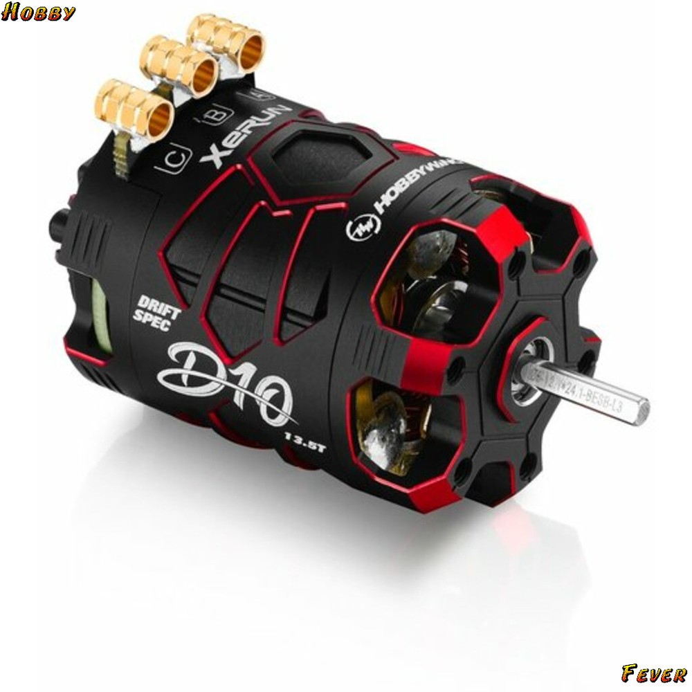 Hobbywing 30401138 Xerun D10 13.5t brushless Drift Motor - 2900kv Passion