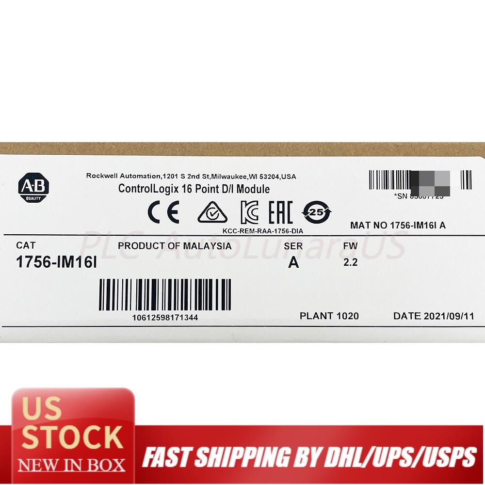 New Sealed AB 1756-IM16I ControlLogix16 Point Input Module 1756IM16I US Free Tax