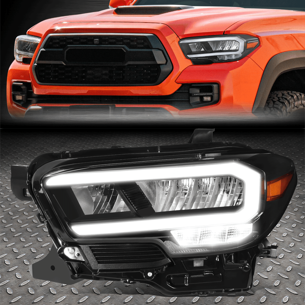 [Full LED Switchback DRL]For 20-23 Toyota Tacoma Left Side Headlight Head Lamp