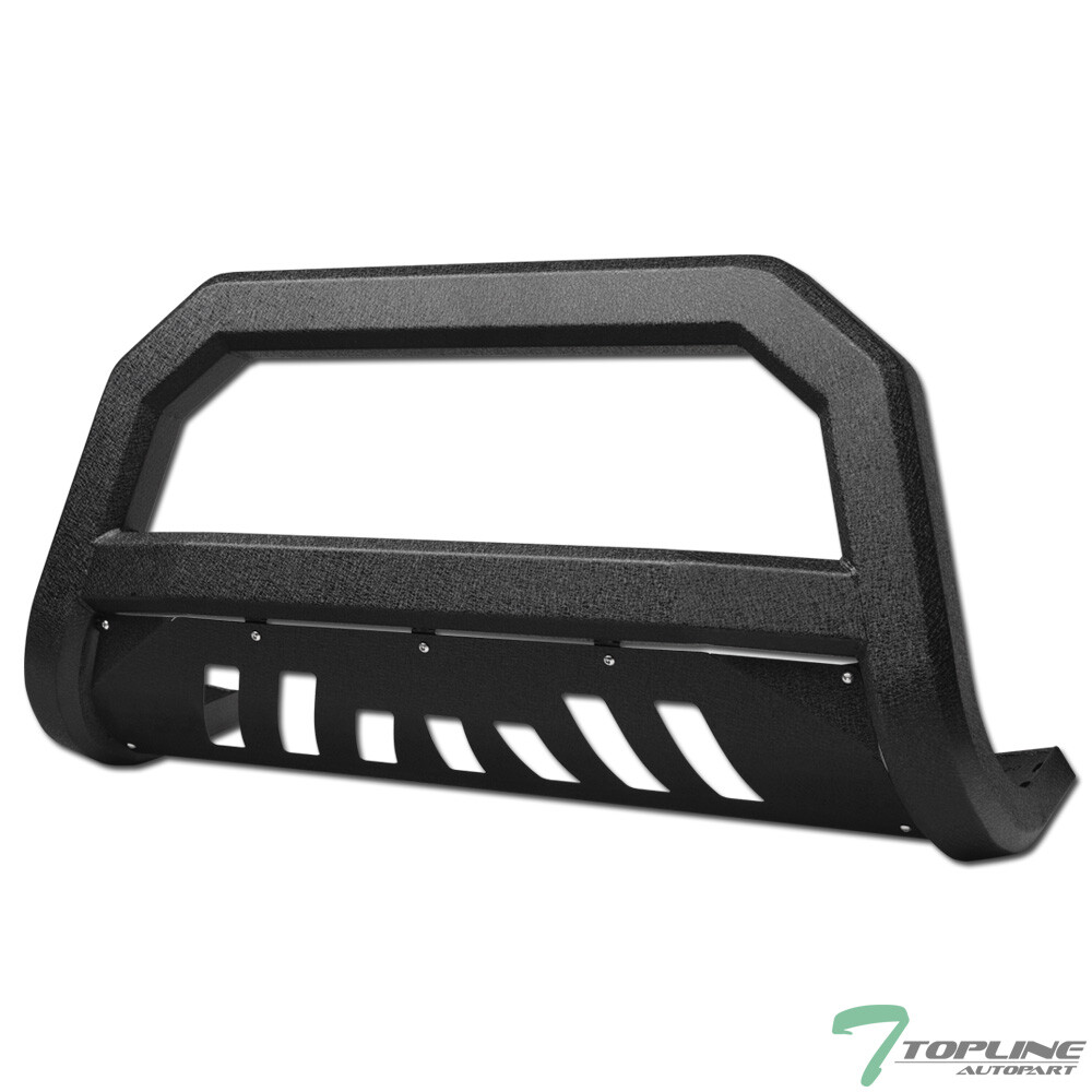 Topline For 1992-1999 C/K Suburban/Tahoe/Yukon AVT Bull Bar Guard Textured Black