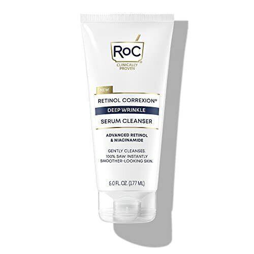 Roc Retinol Correxion Deep Wrinkle Serum Facial Cleanser with Niacinamide for