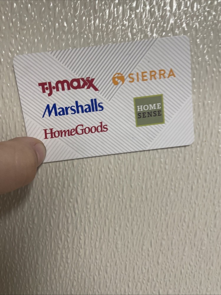 TJ-Maxx/Marshalls/HomeGoods/Sierra/HomeSense Physical Gift Card $50 For 50$ Cash