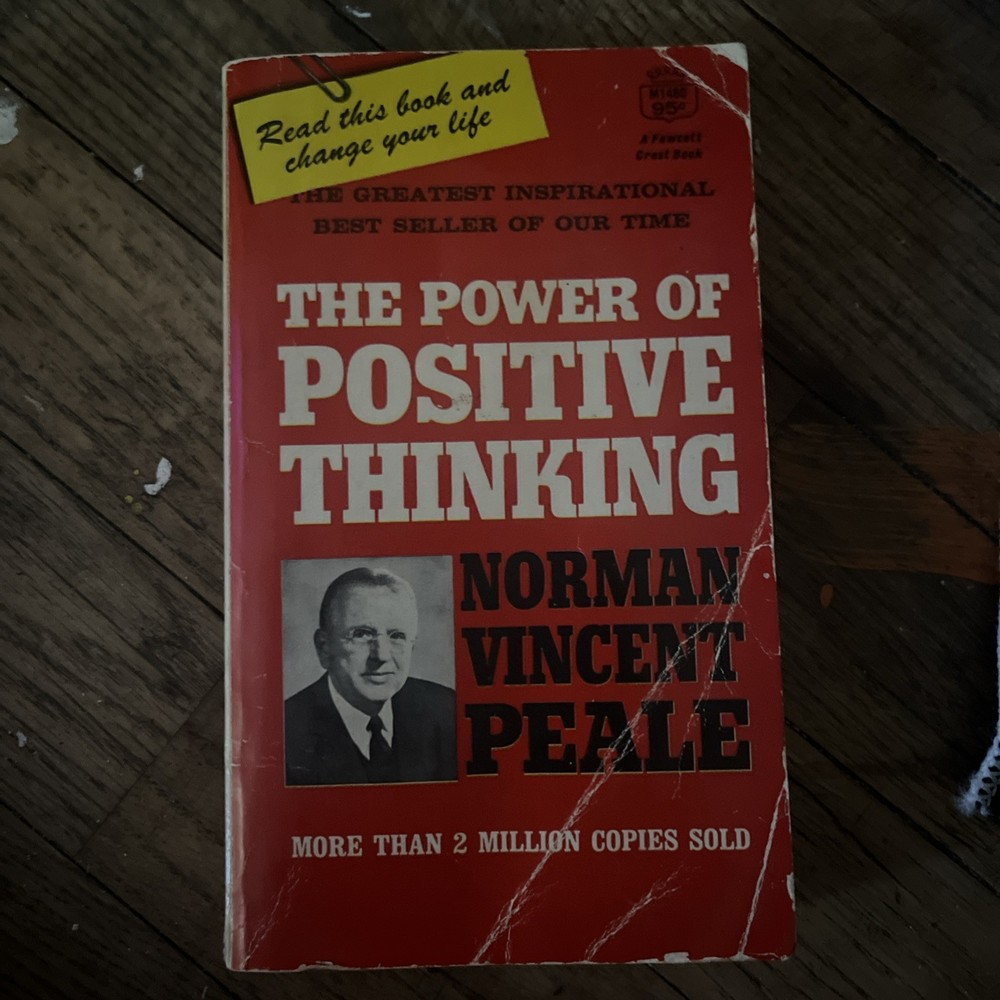 The Power of Positive Thinking by Norman Vincent Peale 1956 Paperback