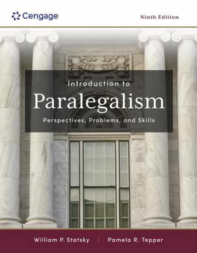 Introduction to Paralegalism: - Paperback, by Statsky William; Tepper - Good