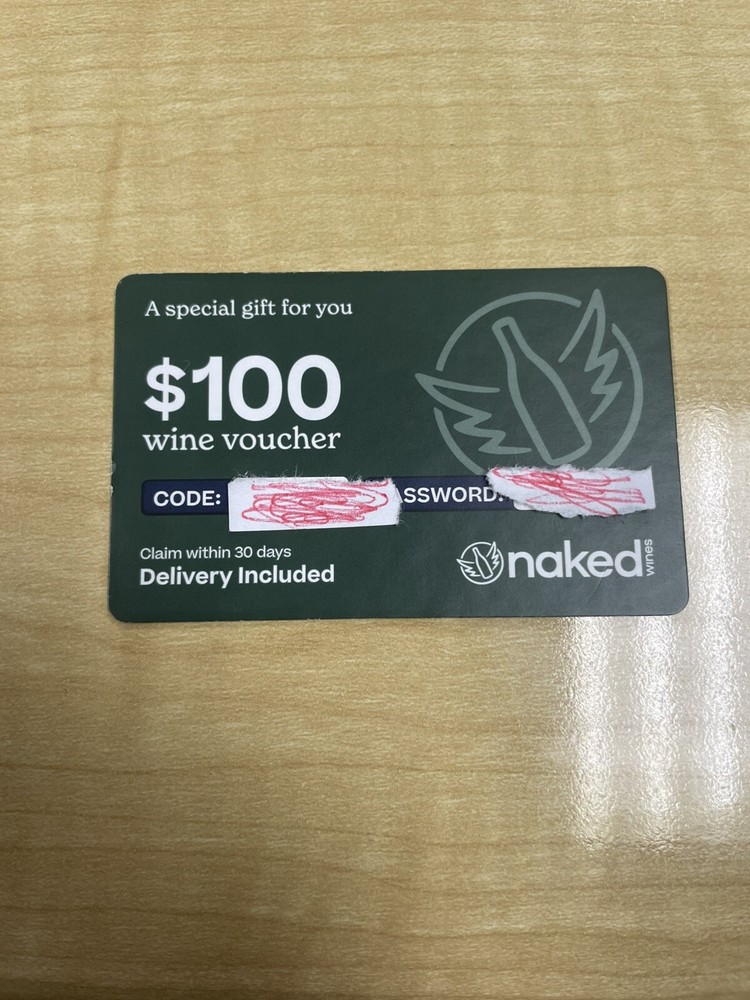 $100 NakedWines.com Gift Card for Fine Wine Lovers-image