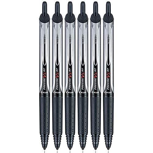 Pilot Precise V5 RT Retractable Liquid Ink Rollerball Pens, Extra Fine Point,...