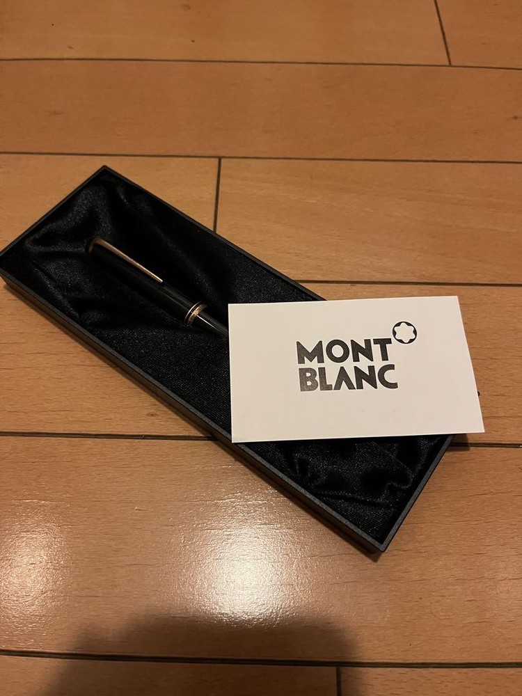 Montblanc Fountain Pen  Black Vermilion Set Of 2/Parker Ballpoint Bonus