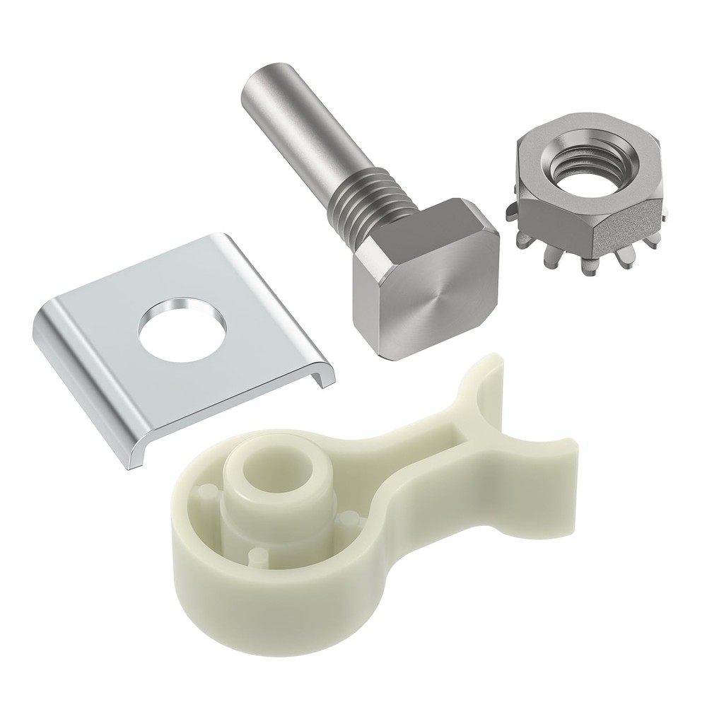 Glass Shower Door Pivot Pin Repair Kit with Pivot Bushing for Framed Swing Sh...