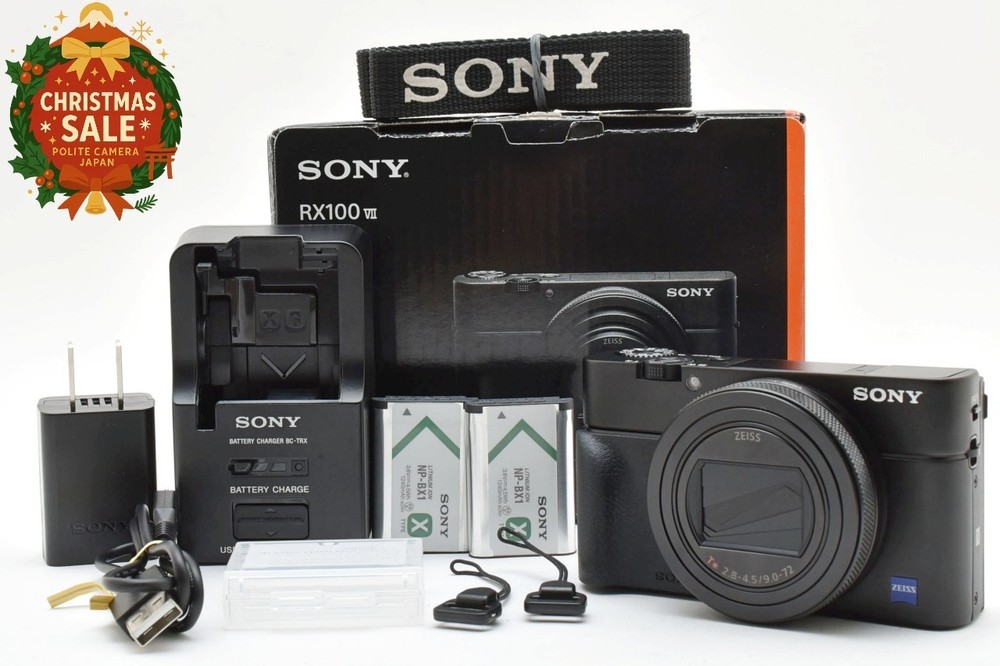 [Christmas Sale] SONY Cyber-Shot RX100 VII DSC-RX100M7 Digital Camera Gift JAPAN-image