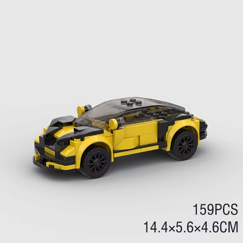 MOC LEGO Car: Lamborghini Aventador Building Blocks Set (159 Pcs)
