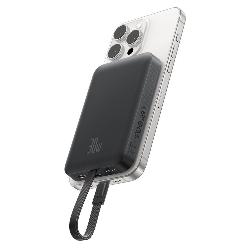 Baseus Magnetic Power Bank 30W PD Fast Charging 10000mAh for Magsafe Battery ...