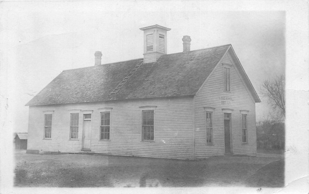 1912 Ladue Missouri School House occupation RPPC Postcard 25-10868