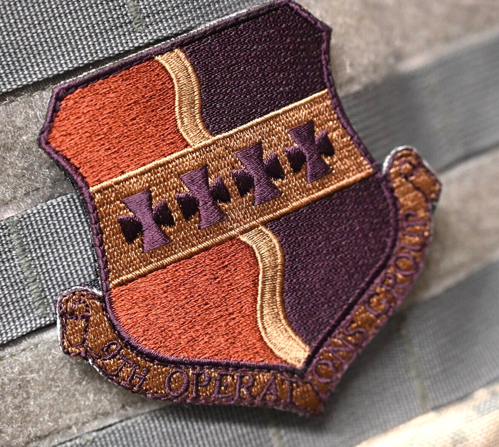 USAF 9th SRW Strategic Reconnaissance Wing U-2/SR-71 Spy Plane vêlkrö OCP PATCH