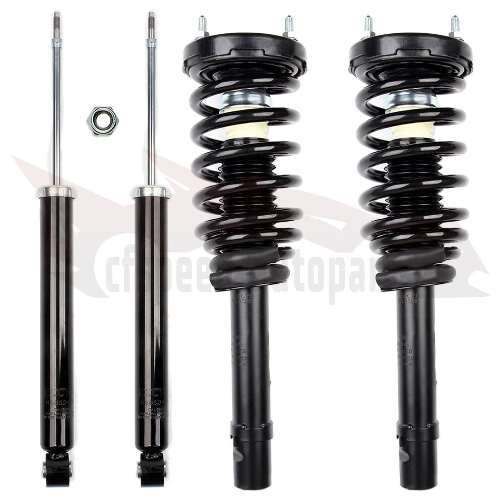 06-10 Hyundai Sonata Front Struts with Springs & Rear Shocks