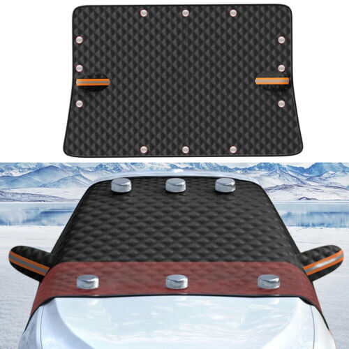 Magnetic Car Front Windshield Snow Cover Winter Anti Frost Ice Guard Accessory