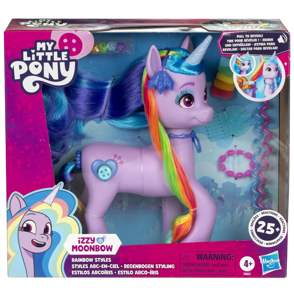 My Little Pony: Tell Your Tale Rainbow Styles Izzy Moonbow, Hair Styling Figure