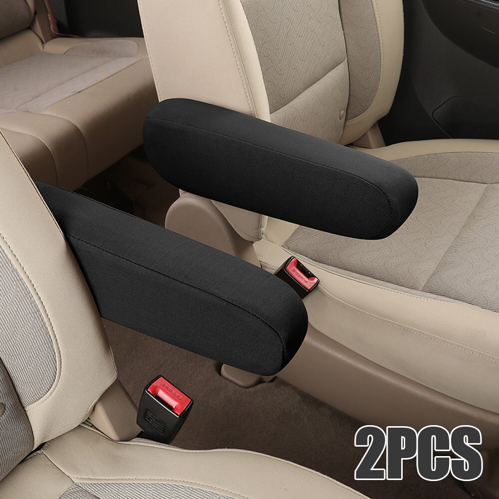 Car Seat Armrest Cover Elastic Cloth Fabric Auto Armrest Protector Accessories