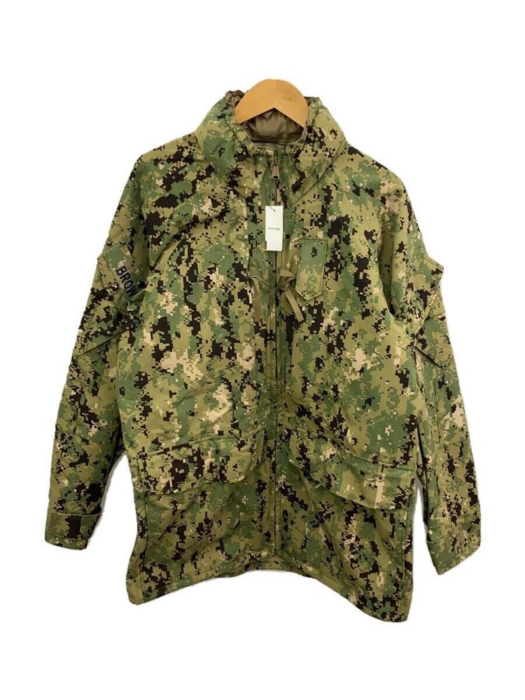 Us.Navy Military Jacket Nylon Grn Camouflage 8415-01-573-4950