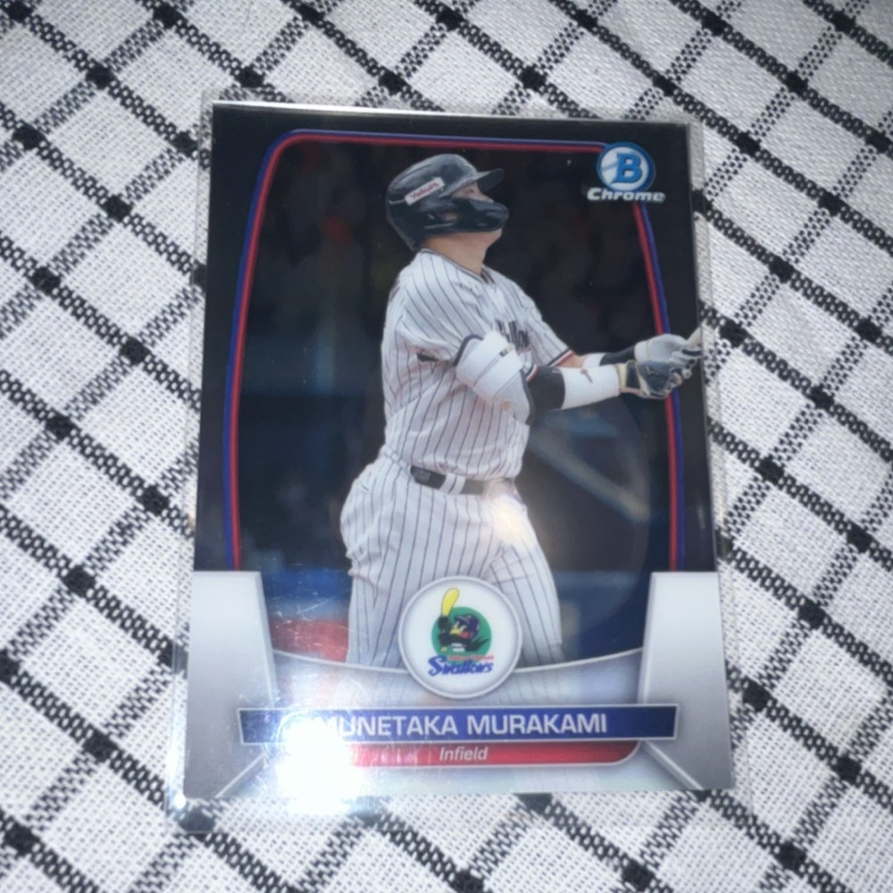 2023 Bowman Chrome Munetaka Murakami Yakult Swallows Baseball Card #98